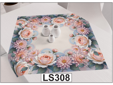 POTLAČENÝ OBRUS VYREZANÝ LASEROM 308