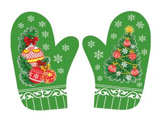 RUKAVICE ROD - STROMČEK <strong style="color: rgb(3, 115, 5);">Zelená</strong>